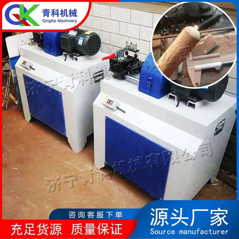 圆形木棒削尖机 木桩矿井支柱木工机械 方型改圆型木材削磨设备