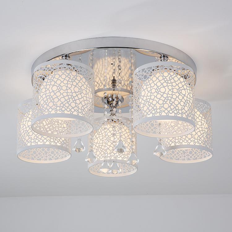 厂家，简约现代时尚个性3头客厅圆形铝材吸顶灯吊灯