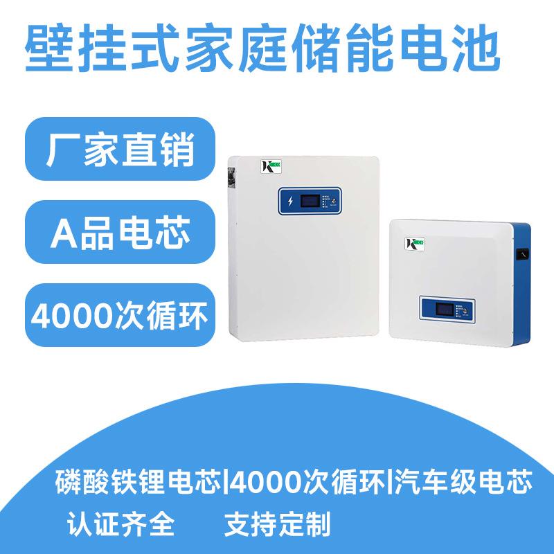 51.2V 100AH-A壁挂式家庭储能系统磷酸铁锂壁挂式电池