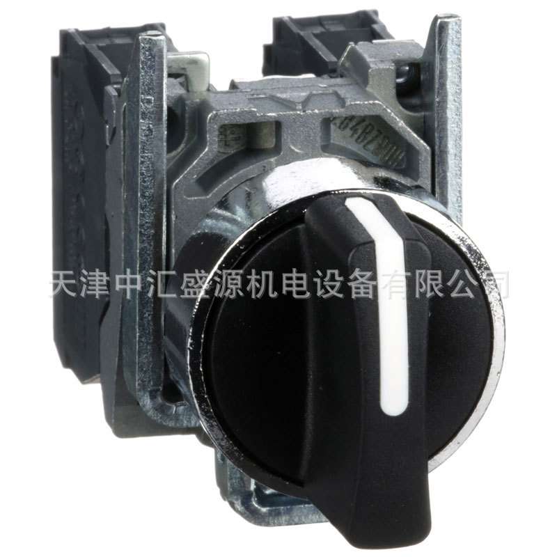 XB4BD33选择开关2NO选择开关3位锁定ZB4BZ103+ZB4BD3黑色选择开关