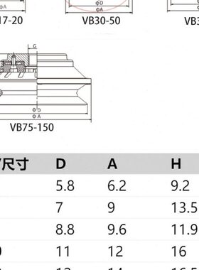 PIAB真空吸盘机械手B20-2吸嘴头B30-2气动配件VP3-T08UXK10-B5-T