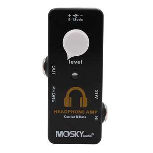MOSKYAUDIO HEADPHONE AMP 吉他效果器 耳放效果器