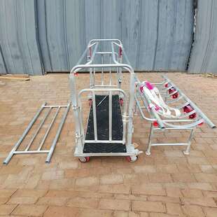 猪笼子运猪杀猪一体笼拉母猪称猪笼装猪车肥猪转猪推车猪场用