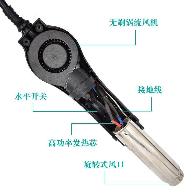 德佰龙858a 858d热风拆焊台无刷风机拔焊台芯片返修工具热风台