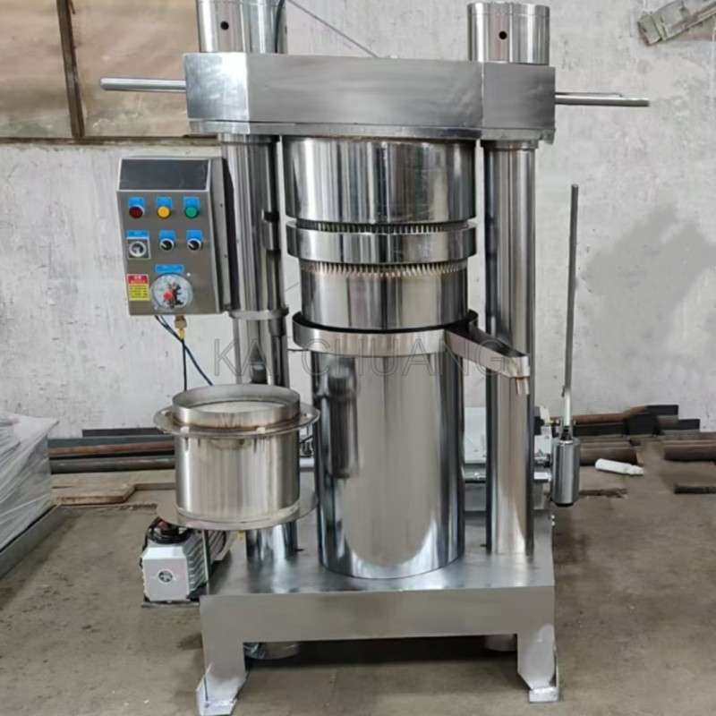 凯创机械立式液压榨油机 芝麻香油机 油坊用液压榨油机