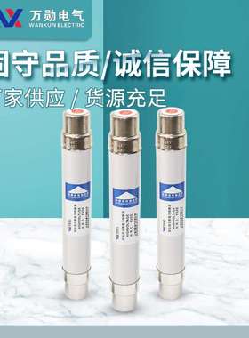 万勋XRNT1-12 40.5KV高压限流熔断器10KV高分断能力限流保险丝