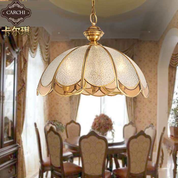 欧式美式全铜吊灯餐厅 卧室书房纯铜吊灯复古简约大气灯具,鲜花速递/花卉仿真/绿植园艺,割草机/草坪机,淘宝优惠券,粉丝福利购,淘宝优惠卷