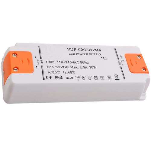 新品 保3年终身维护 30W1250MA 24V 高PF恒压薄电源 LED驱动