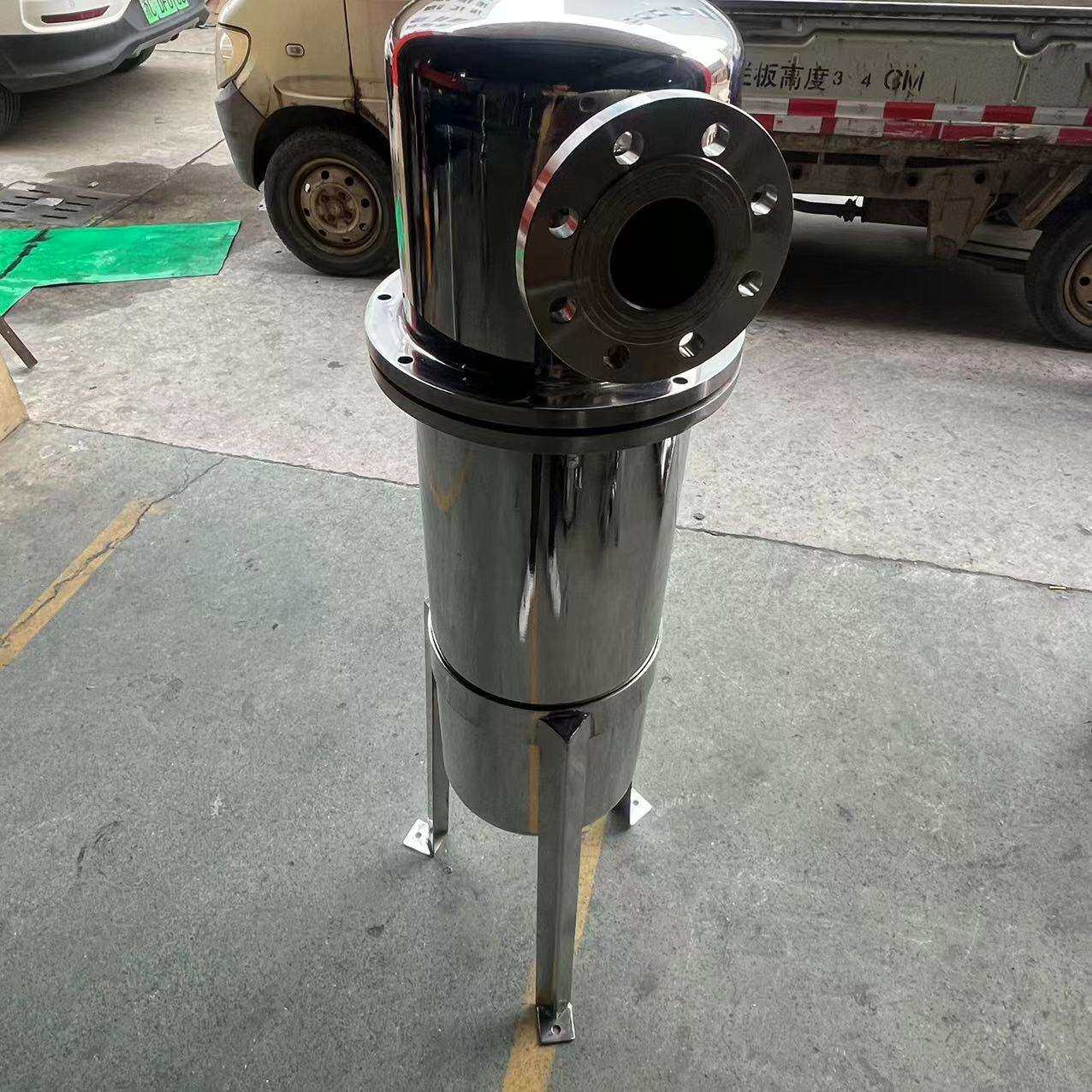 304不锈钢卫生级立式蒸汽过滤器精密过滤气体蒸汽设备可按需定 做