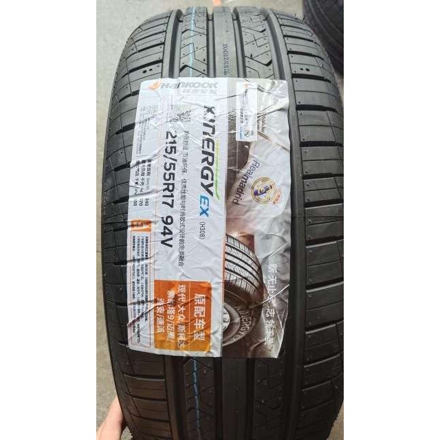 韩泰轮胎 215/55R17 94V H308 现代 斯柯达 大众 迈腾配套车型