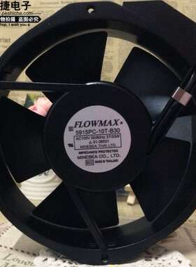 NMB FLOWMAX 5915PC-10T-B30 17238 AC100V 37/33W轴流风机
