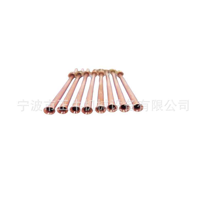 山东滨州制冷机组铜管喇叭口扩口成型机 压缩机紫铜管胀口设备