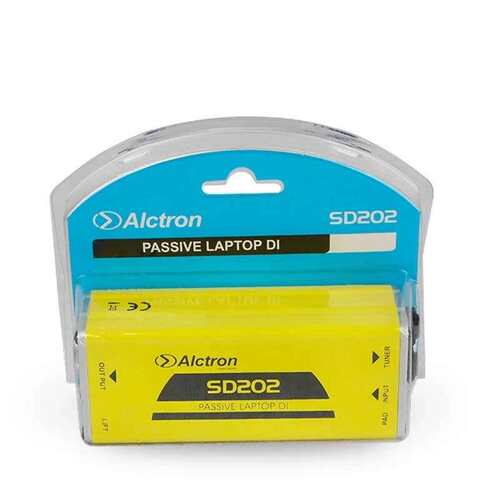 Alctron/爱克创 SD202无源DI 盒阻抗变换DI BOX电吉直连盒效果器