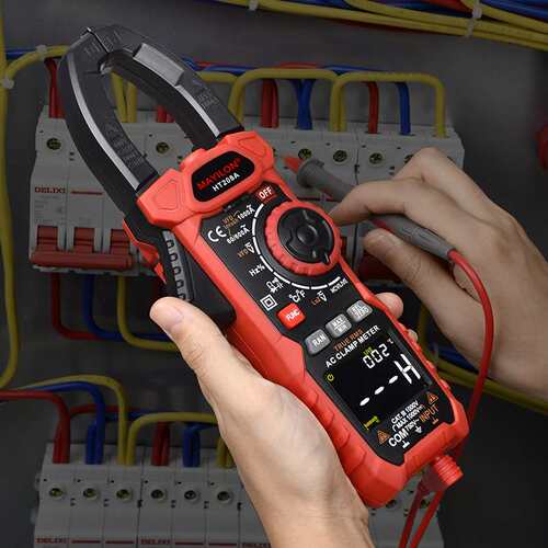MAYILON6000计数交流/交直流数字钳型表HT208A/HT208D高精度测量