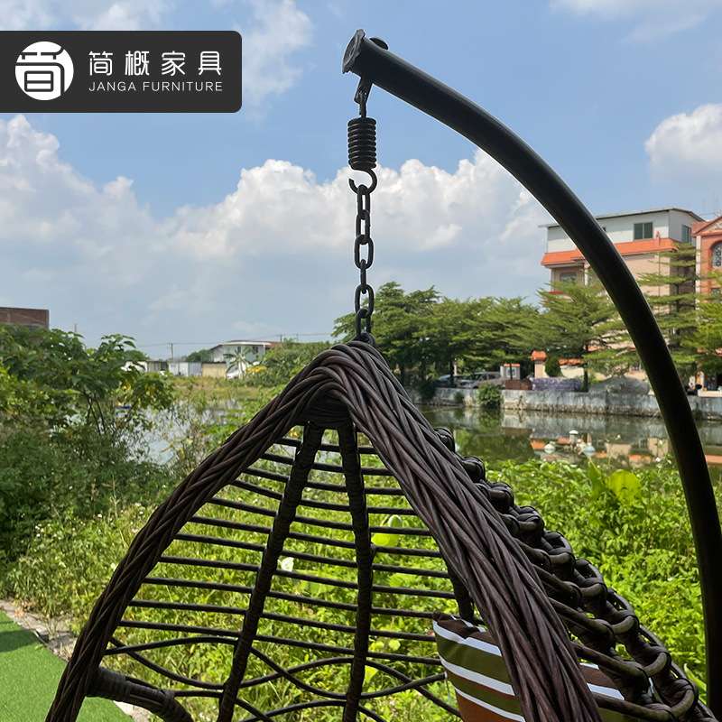 户外家具网红鸟巢吊篮庭院花园秋千吊椅室内客厅阳台摇椅懒人摇篮