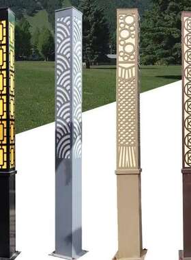 庭院灯3米3.5米户外防水高亮led太阳能园林景观灯高杆灯小区路灯