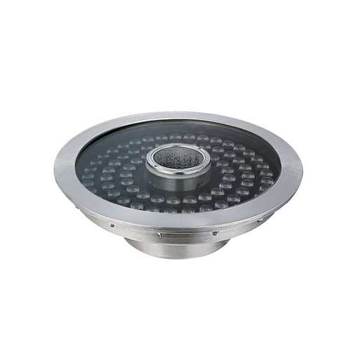 LED喷泉灯RGB水池灯12V24V七彩变色24W全不锈钢水底灯水下涌泉灯