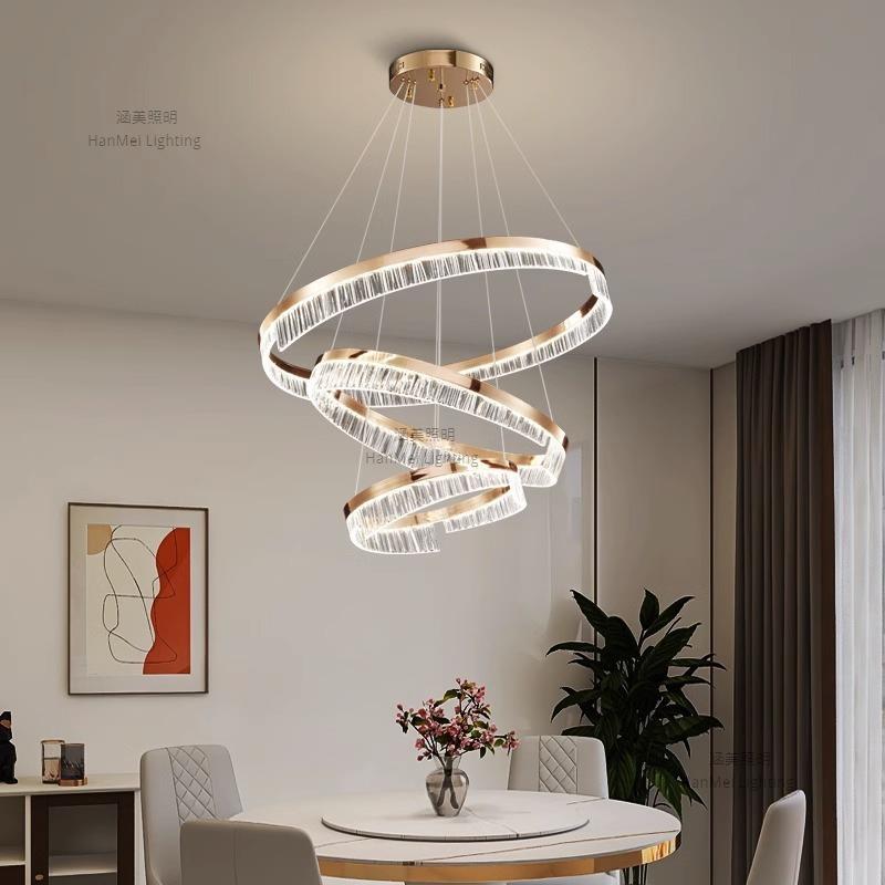 现代轻奢客厅吊灯卧室吊主灯餐厅灯具现代简约大气设计师款高级