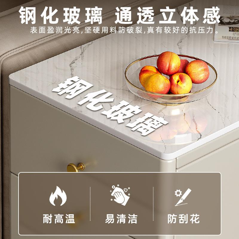 沙发边柜侧边柜轻奢边几茶几客厅家用简约现代移动茶桌茶台茶水柜