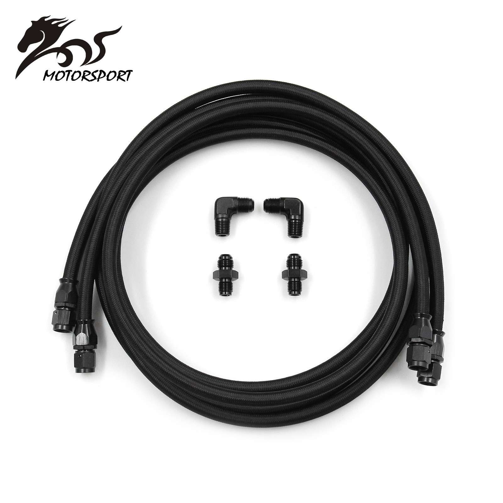 含税6AN 7FT PTFE变速器冷却器管路组件GM4L60 700R4 TH350 TH400