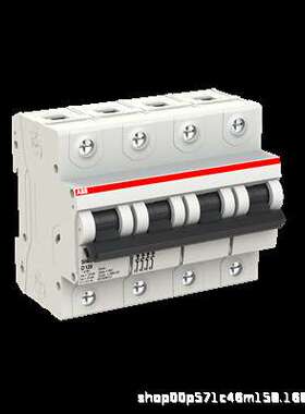 ABB微型断路器开关SH801-C100空开2TAZ190100R0824 1P 100A 10KA