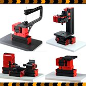 教室铣床迷你机车床磨床线工具锯床小型砂磨锯床儿童小学钻床创客