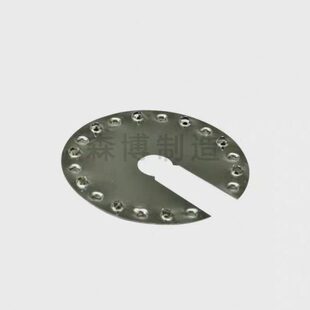 防雷接地4刺导太阳能伏圆形片电垫片刺破片字方几光片不锈钢穿30U