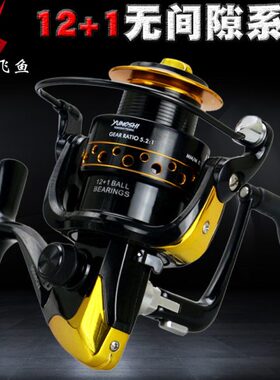 0系列金属0AD纺车轮00威武0杯 锚海竿轮渔线轮鱼轮70线8渔具