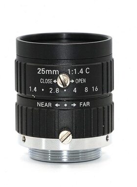 定焦1万mm高清A监控摄像道路寸C0口英10工业相机机器视觉F025镜头