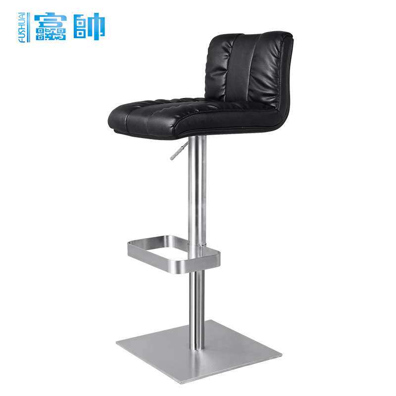 简约时尚不锈钢吧台椅酒吧椅吧凳化妆椅升降旋转吧椅