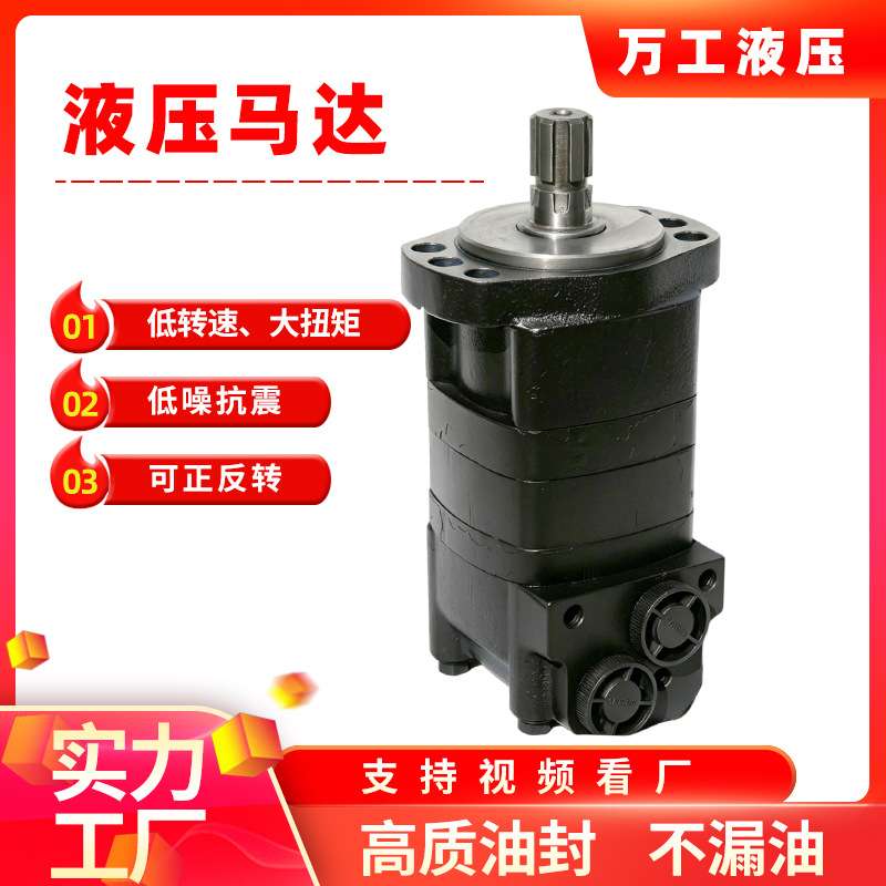 BC-13-72W液压马达 摆线式液压驱动装置 原装摆线马达2000马达