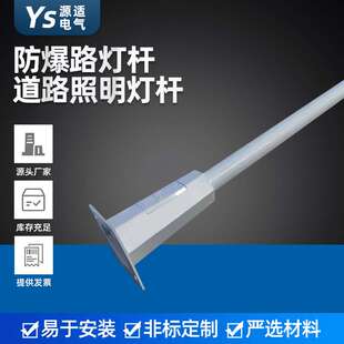 供应防爆路灯杆 道路照明灯杆 马路小区室外照明路灯杆防爆灯杆