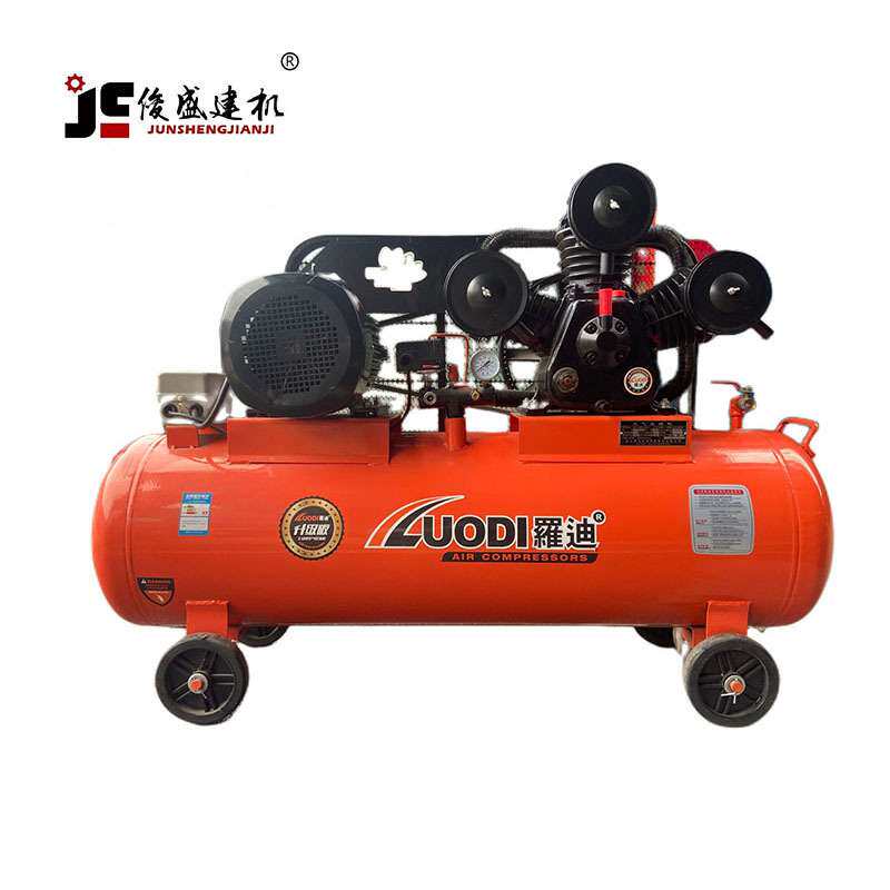 罗迪活塞式空气压缩机工业家用木工空压机节能低噪W-0.9/8三相