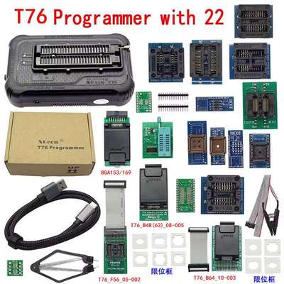 XGecu T76 编程器 烧录器NAND NOR EMMC BGA  T56升级版 BOIS烧录