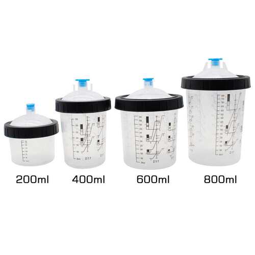 Disposable Paint Sprayer Mixing Cup for Automotive Paint Gun