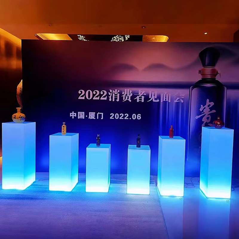 发光方块氛围装饰灯led发光景观落地灯户外商用活动婚庆引路灯柱