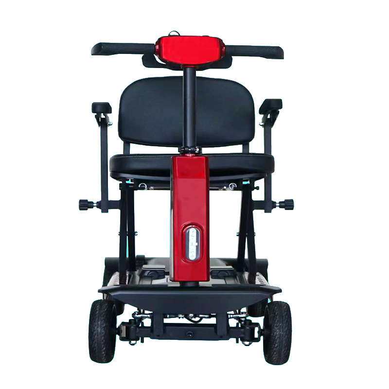 X-11手动折叠老年人电动四轮车单人座四轮休闲家用助力车残疾车