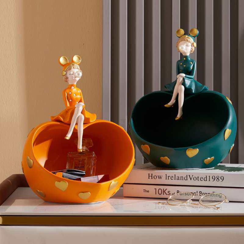 玄关钥匙收纳摆件客厅茶几酒柜糖果盘泡泡女孩装饰桌面收纳置物架,鲜花速递/花卉仿真/绿植园艺,割草机/草坪机,淘宝优惠券,粉丝福利购,淘宝优惠卷