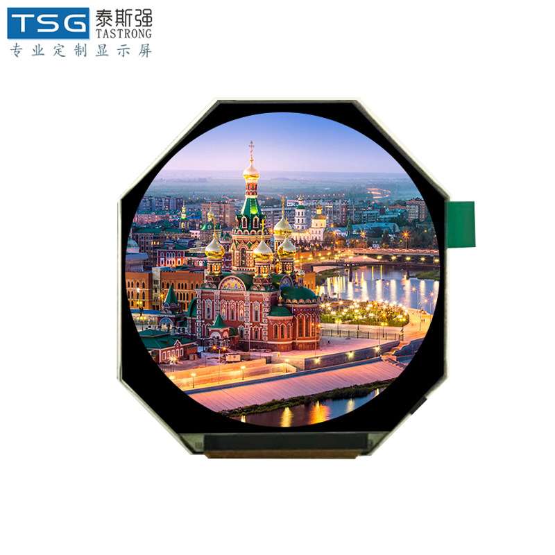 3寸TFT液晶显示屏圆形显示模组480x480高清IPS 智能洗手设备屏图片