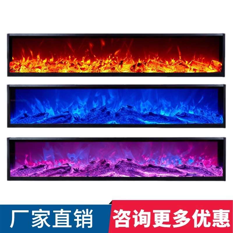 欧式壁炉芯嵌入式装饰柜取暖器家用客厅电视柜仿真火焰电子壁炉