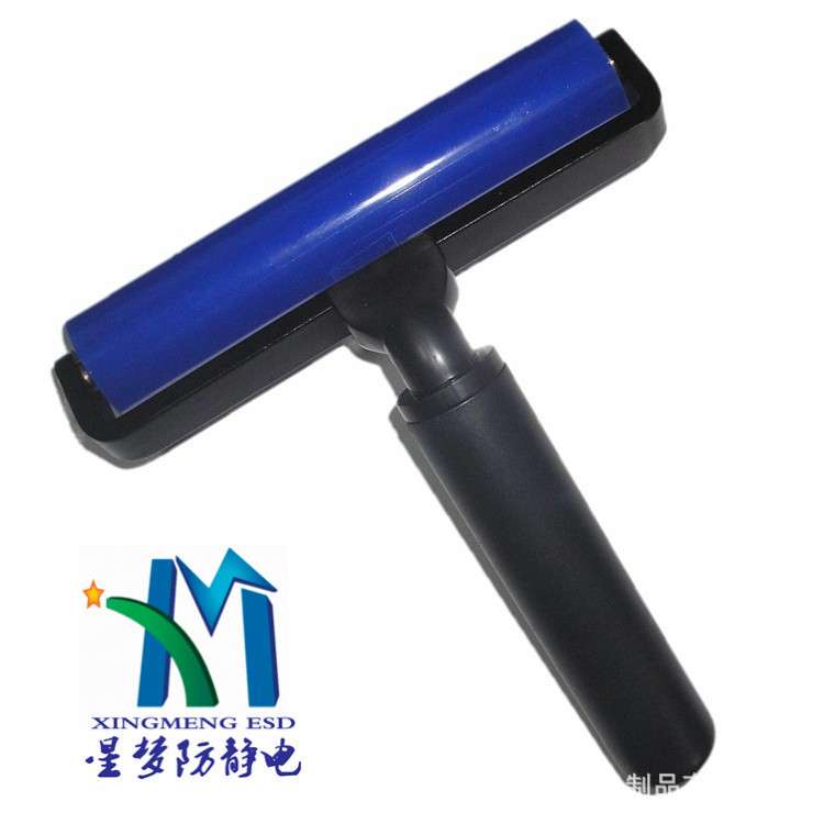 手动粘尘滚轮矽胶粘尘滚轮12寸粘尘滚轮东莞塘厦生产厂家价格优惠