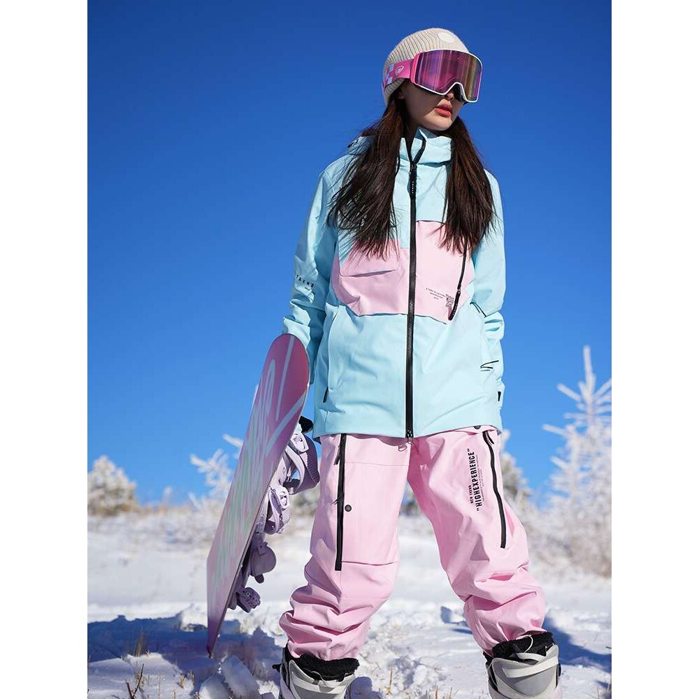至高新款滑雪服套装女防水防风保暖单板滑雪服男双板滑雪服女外贸