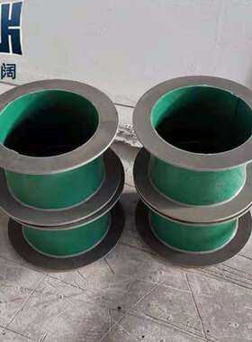 绿色PVC软连接 DN250mm防腐风机进风口PVC软接头 耐高温变径软连