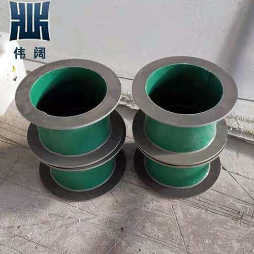 绿色PVC软连接 DN250mm防腐风机进风口PVC软接头 耐高温变径软连