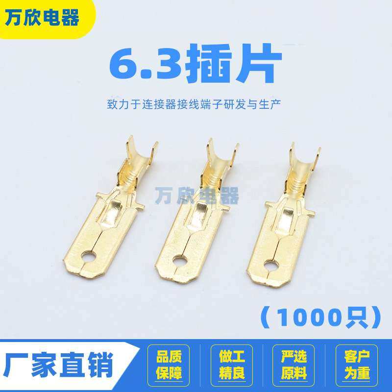 6.3插片  冷压式接线护套 镀锡酸洗0.4厚铜 611-6.3 公母对插端子,鲜花速递/花卉仿真/绿植园艺,割草机/草坪机,淘宝优惠券,粉丝福利购,淘宝优惠卷