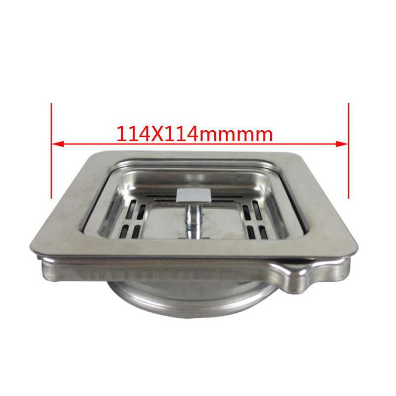 天力厨房食物垃圾处理器方形下水器 破碎机114X114落水XK283C001