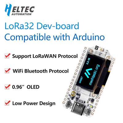 LoRa32 Dev-board SX1262  ESP32-S3 OLED Heltec V3 Meshtastic