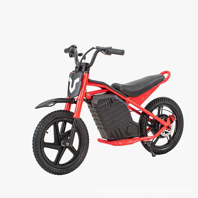 赛车版小型儿童代步车电动滑板车自行车两轮学步车