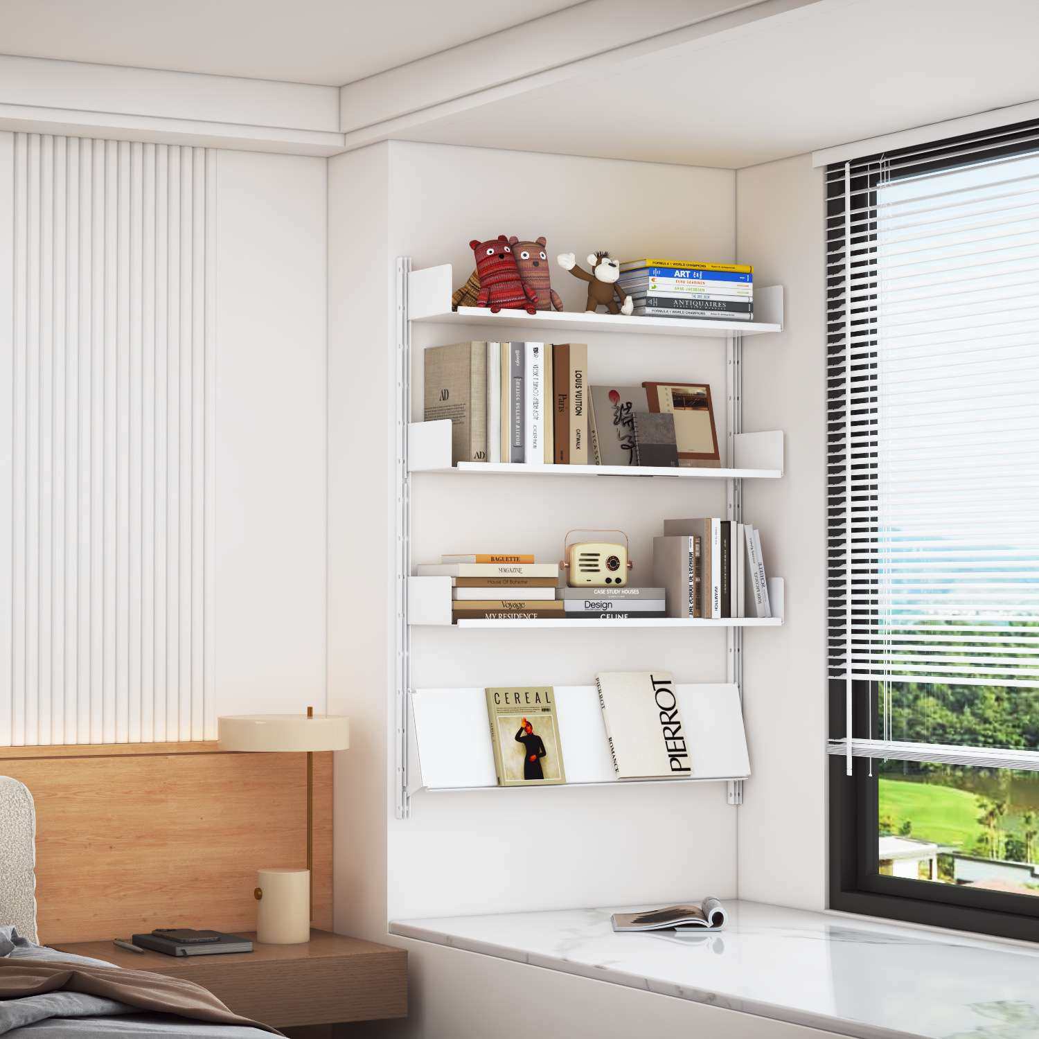 墙上置物架挂墙书架卧室收纳洞洞板装饰墙壁挂架一字隔板墙上托架,鲜花速递/花卉仿真/绿植园艺,割草机/草坪机,淘宝优惠券,粉丝福利购,淘宝优惠卷