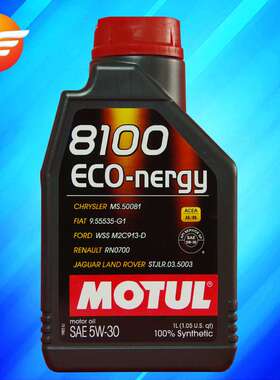 摩特 8100 ECO-NERGY 5W-30 1升 A5B5 SL级 进口酯类全合成机油